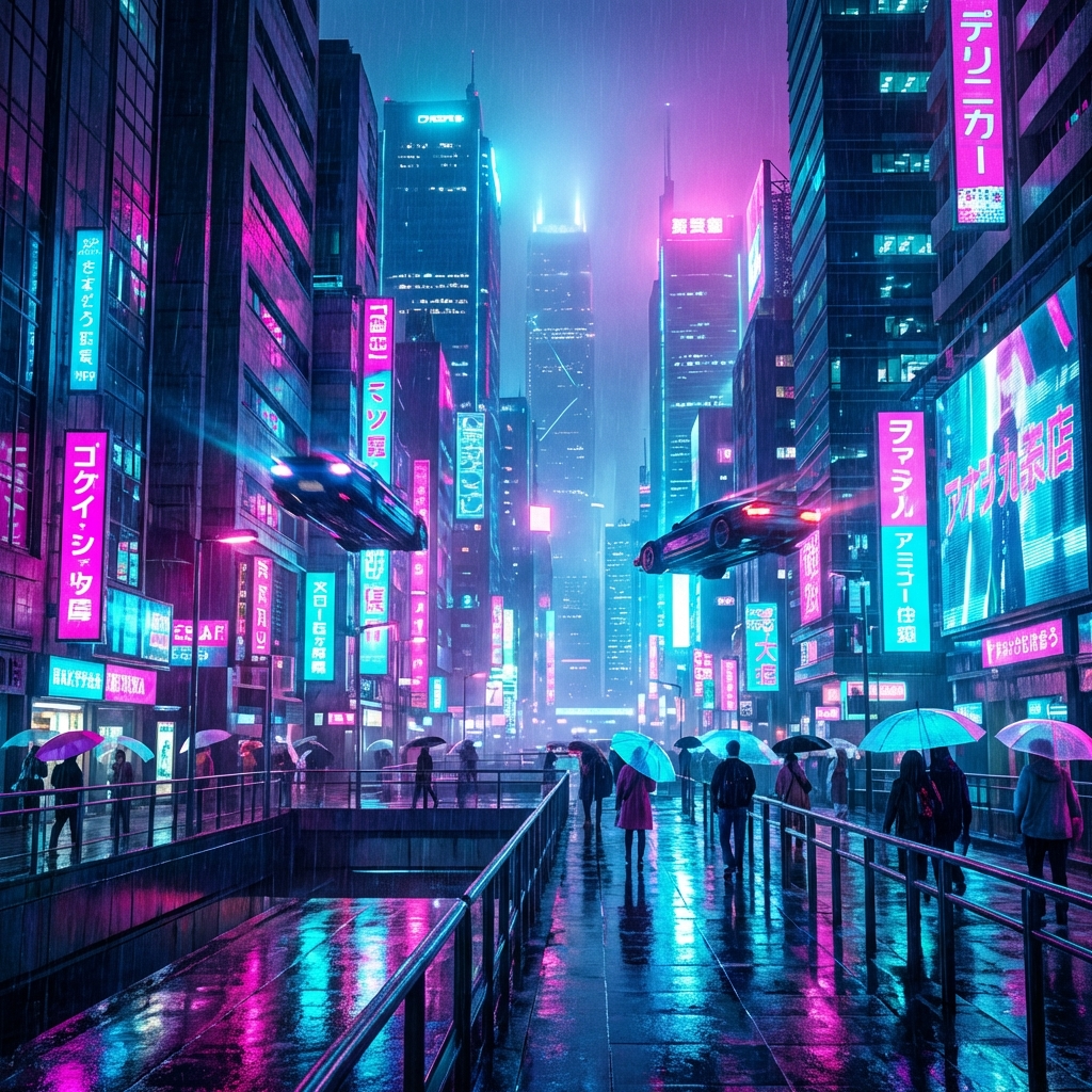 Cyberpunk Wallpaper Generator