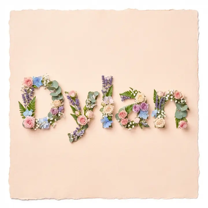 Turn Name Into Flowers result