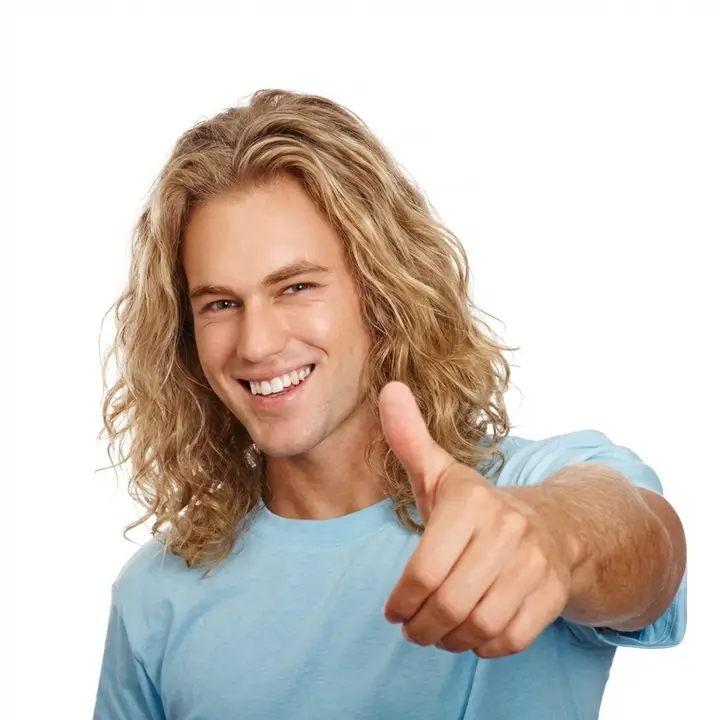 AI Hairstyle Changer result