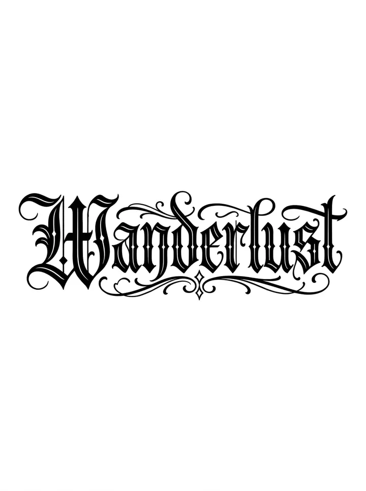 Tattoo Font Generator example 3