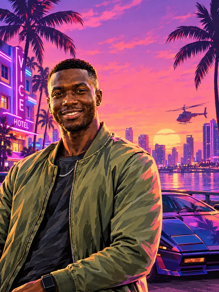 GTA 6 Loading Screen Generator example