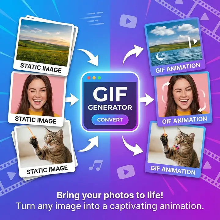 AI GIF Generator result