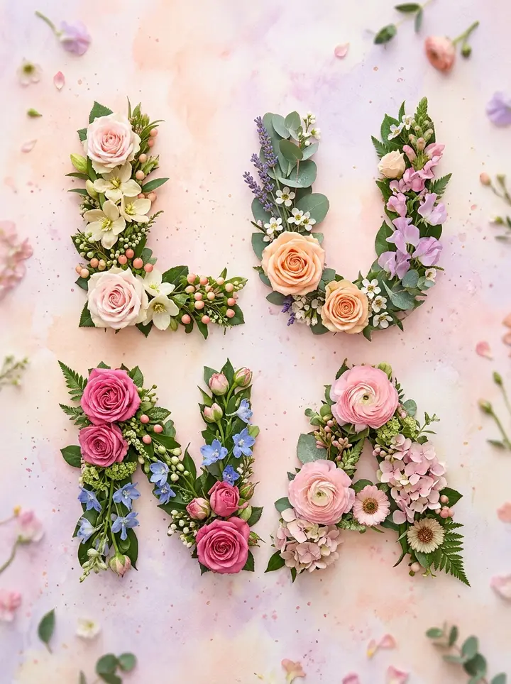 Turn Name Into Flowers example 1